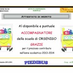 PIE ORS 14 Modello Attestato